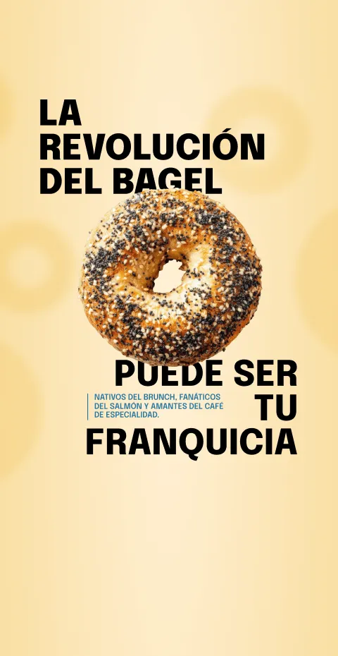 La revolución del bagel puede ser tu franquicia